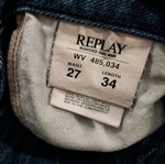 Replay jeans vintage Y2K low rise flare fit σαν καινούργιο, washed denim