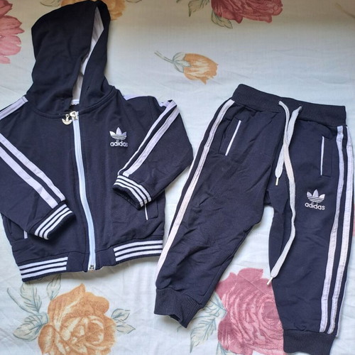 Adidas original baby tracksuit set, 1 year