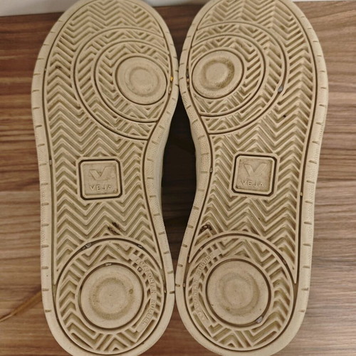 Veja sneakers size 37 used, brown beige suede mesh