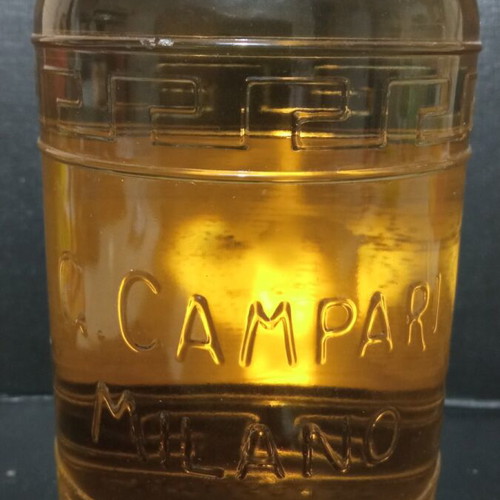 Cordial Campari liqueur bottle vintage sealed new