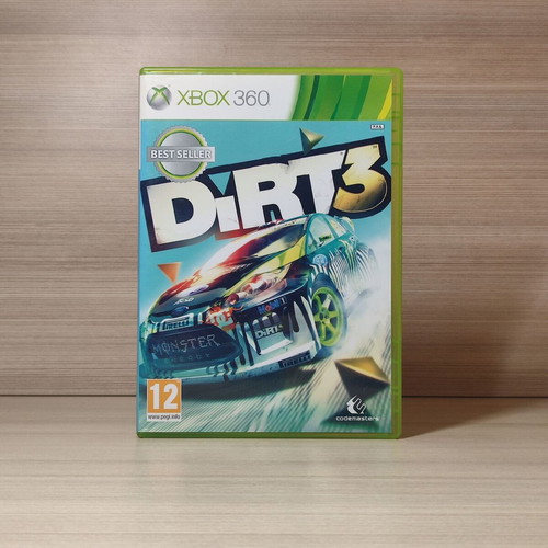 Dirt 3 Xbox 360 used, complete English version