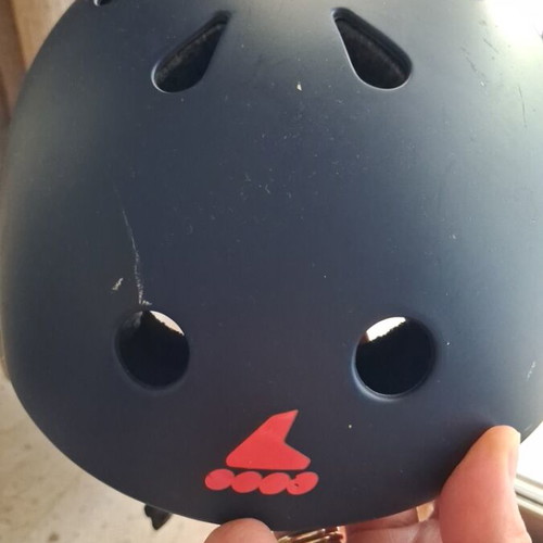 Children's helmet, used
