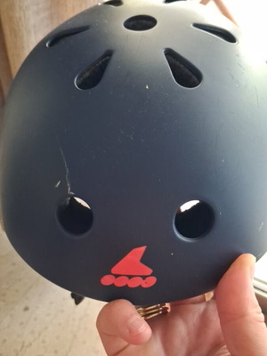 Children's helmet, used