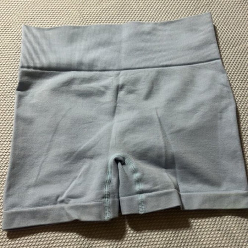 Shein blue leggings shorts size XS like new