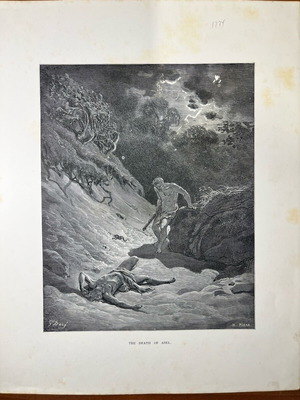 Gustave Doré vintage engraving used