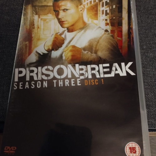 Prison Break DVD used, complete third season with English subtitles