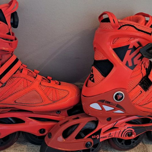 K2 Vo2 100 x Boa Inline skates used, size 42, 100 mm wheels