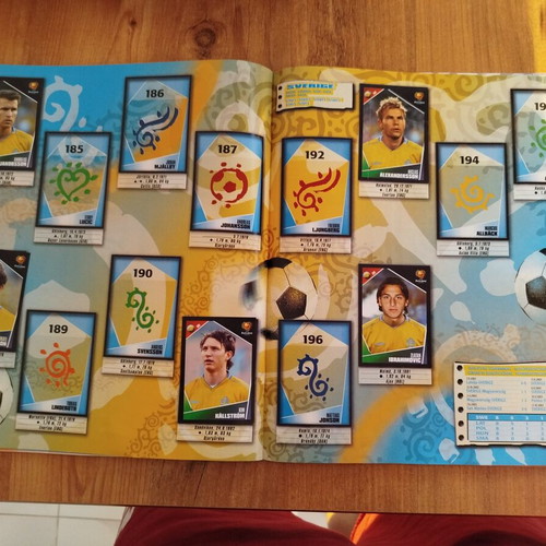 Euro 2004 Sticker Album used