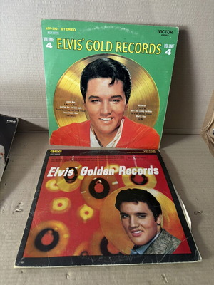 Elvis 7 винилови плочи, рок жанр