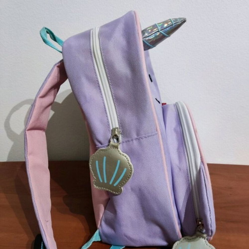 Skip Hop Zoo Narwhal Kids Backpack with Lunch Box used