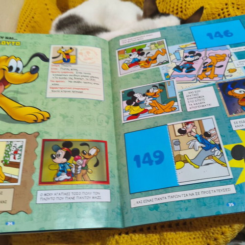 Panini album used Mickey Mouse Sticker Story