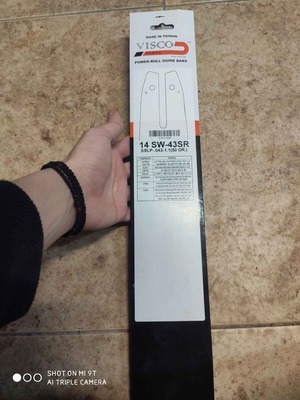 Visco 14 SW-43SR chainsaw bar new