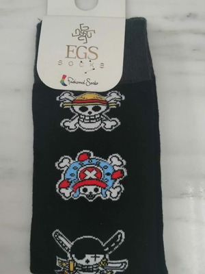 Egs Socks Skulls onesize 40-46 new, black and white