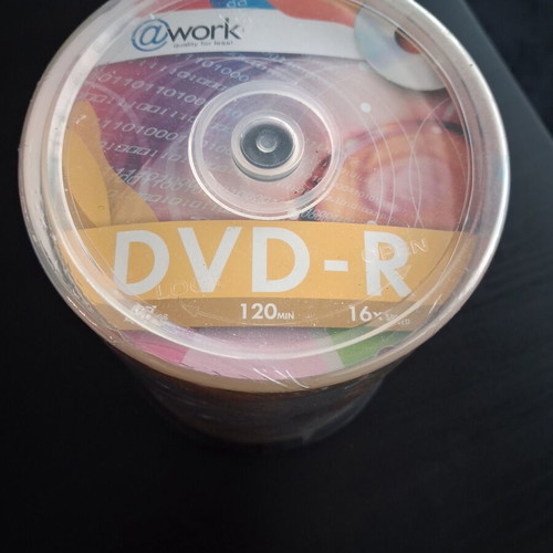 DVD-R discs new, pack of 100 @Work