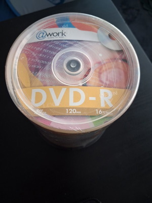 DVD-R discs new, pack of 100 @Work