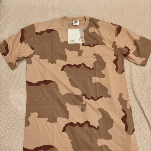 Eagle T-shirt desert camouflage 100% cotton new, size M