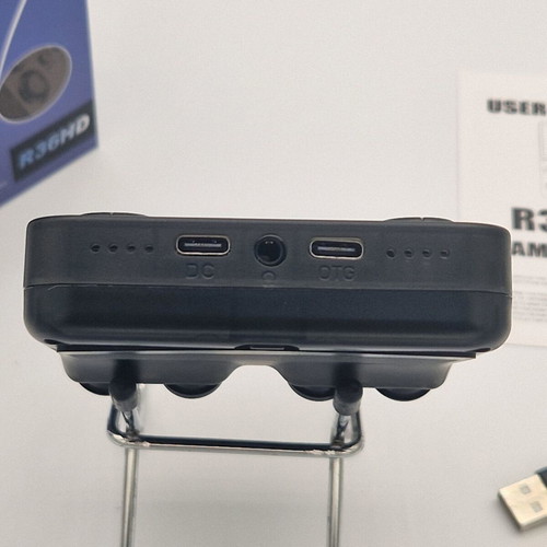 Retro Game Console R36S HD Black New
