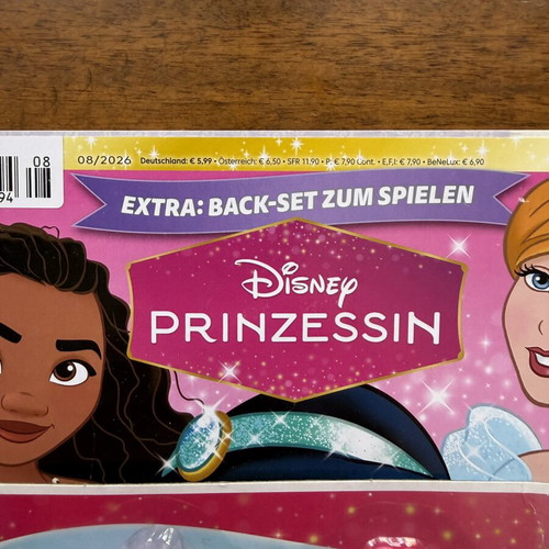 Disney Princess Magazine 08/2026 German Edition New