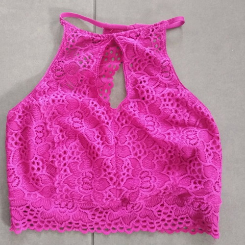 Pink bustier like new, size M
