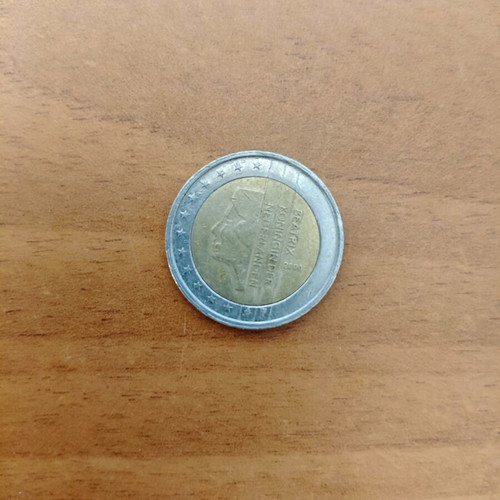 2€ Netherlands Coin 2000 used, collectible