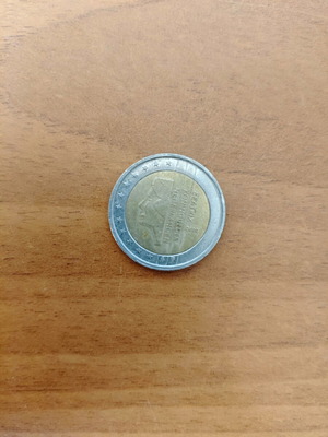 2€ Netherlands Coin 2000 used, collectible