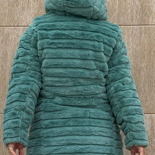 Biston jacket new, reversible, turquoise