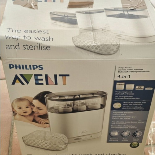 Philips Avent Electric Baby Bottle Sterilizer SCF286 like new