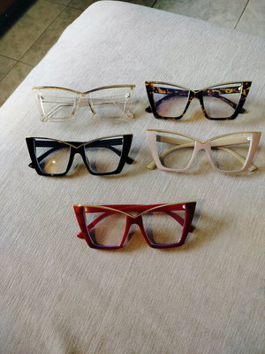 Eyeglasses new with blue screen protection filter multicolor
