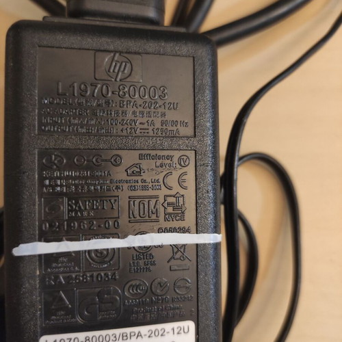 Various cables and adapters used