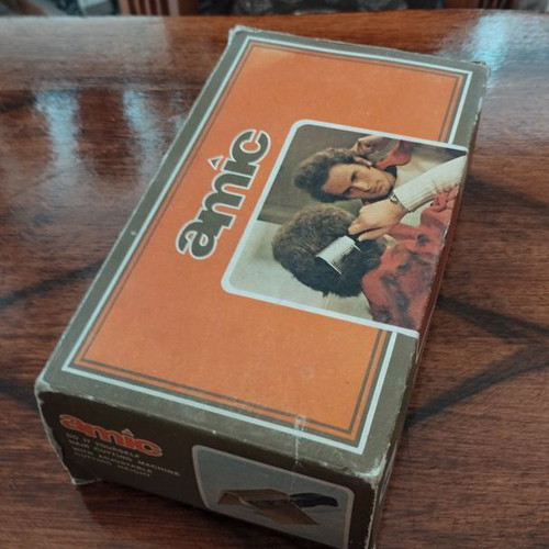 Amic hair clipper box used, vintage 1970s
