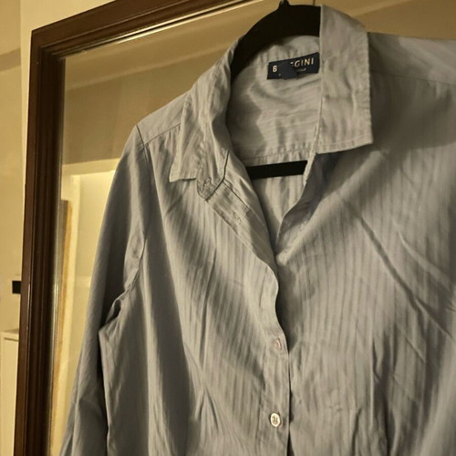 Biaggini blue shirt like new, classic fit