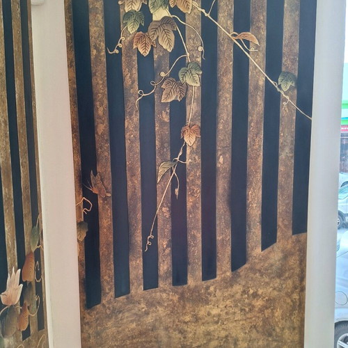 Πίνακας σε καμβά σετ των 2 καινούργιοι 76x127 εκ.