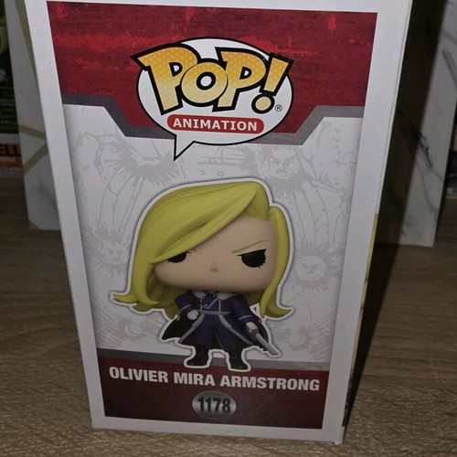 Funko Fullmetal Alchemist Oliver Armstrong 1178 new