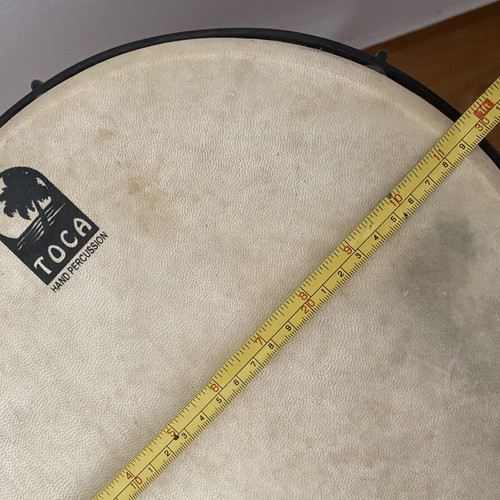 Toca Djembe 12” drum like new