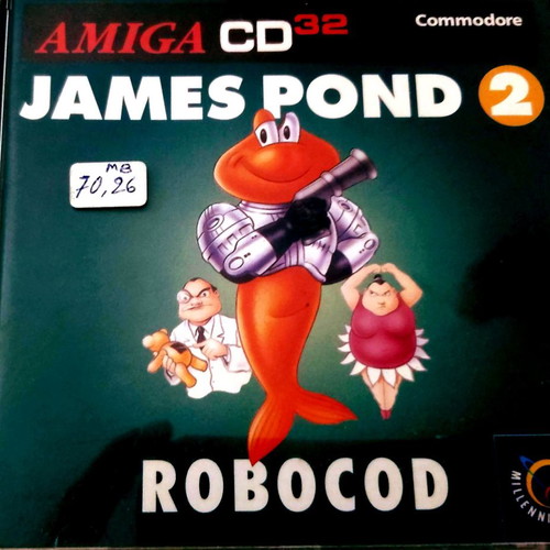 Amiga CD32 James Pond 2 Robocod used