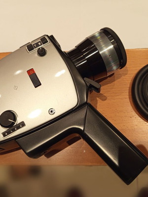 Super-8 Bauer Royal 10E film camera used, vintage collectible