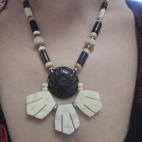 Ethnic necklace unisex