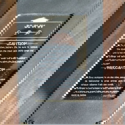 Yamaha distortion pedal MBD-100 like new, multi band