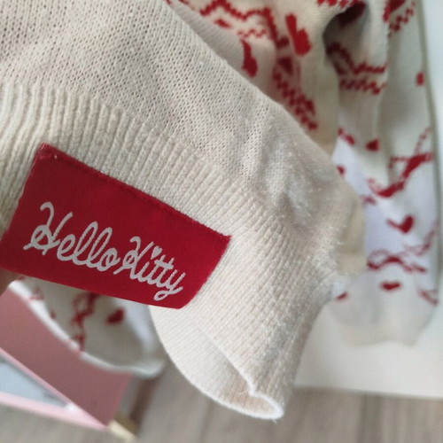 Hello Kitty sweater like new, size 12, beige H&M