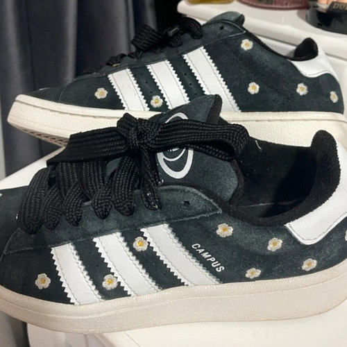 Adidas Campus women's shoes with floral design