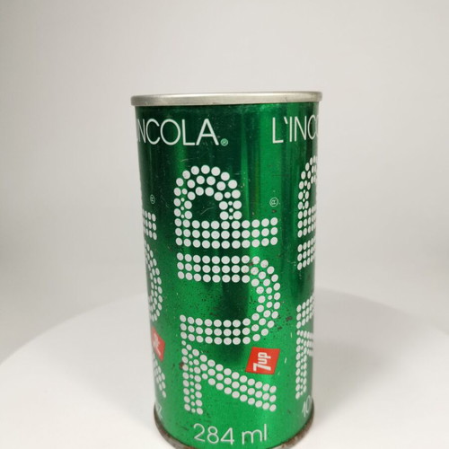 Seven Up The Uncola 10oz soda can vintage, used