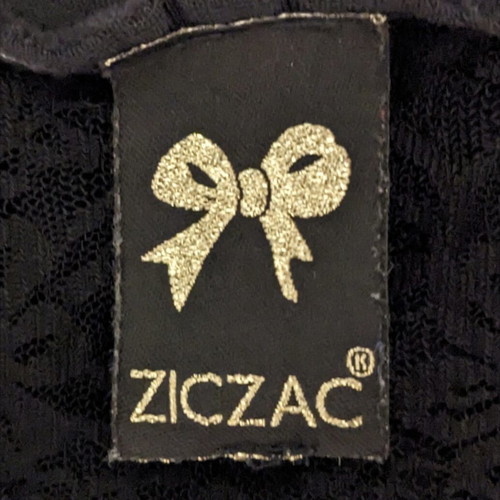 Zic Zac black lace blouse like new