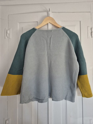 Weekend Max Mara cotton sweater blue, size L, like new
