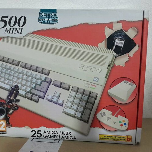 A500 Amiga mini box new without console