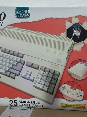 A500 Amiga mini box new without console