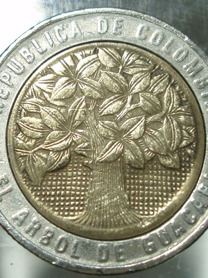 Νόμισμα 500 Pesos Κολομβίας μεταχειρισμένο 1995