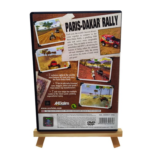 Paris - Dakar Rally PS2 used, complete in box