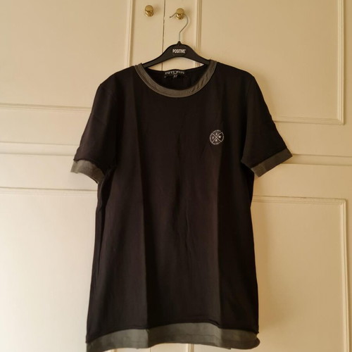 Men's t-shirt used, pack of 3, size M, black and blue