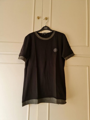 Men's t-shirt used, pack of 3, size M, black and blue
