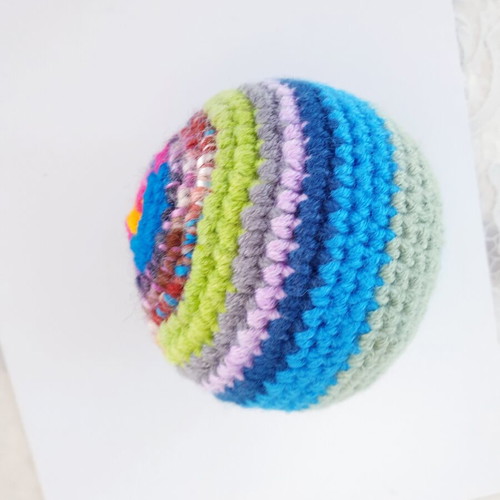 Soft colorful handmade ball new, 7cm×7cm
